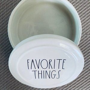 rae dunn Accents - RAE DUNN Favorite Things Trinket Box rae dunn Accents - RAE DUNN Favorite Things Trinket Box